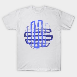 Abstract line in circle T-Shirt